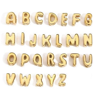 Mini Bubble Letter Necklace