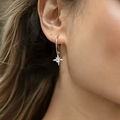 NOVA Star Hoop Earrings